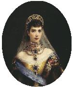 Konstantin Makovsky Portrait of Maria Fyodorovna USA oil painting artist